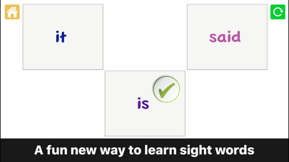 Sight Words by Photo Touch screenshot 4