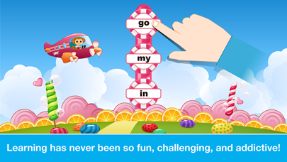 Sight Words Games in Candy Land - Reading for kids screenshot 1
