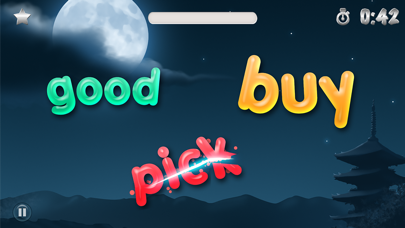 Sight Words Ninja - Slicing Game to Learn to Read screenshot 4