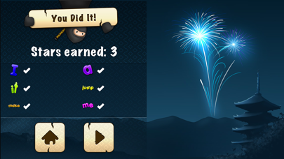 Sight Words Ninja - Slicing Game to Learn to Read screenshot 2