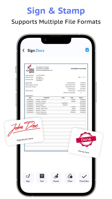 Sign Docs - Signature on PDF screenshot 6