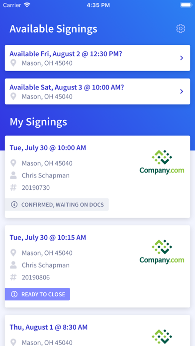 Signing Catch screenshot 3
