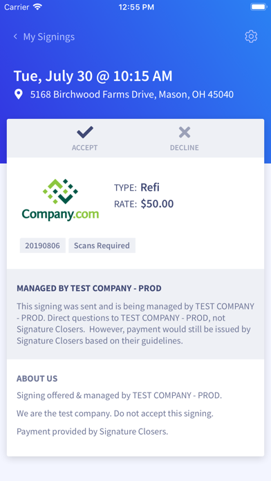 Signing Catch screenshot 2