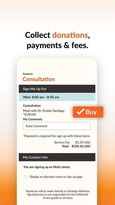 SignUpGenius screenshot 3