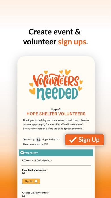 SignUpGenius screenshot 5