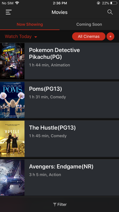 Silverspot Cinemas screenshot 2