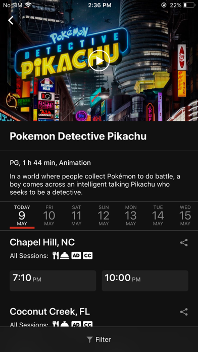 Silverspot Cinemas screenshot 1