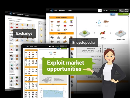 Sim Companies: MMO Tycoon screenshot 4