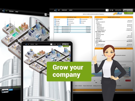 Sim Companies: MMO Tycoon screenshot 5