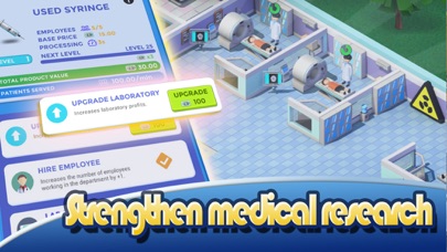 Sim Hospital BuildIt-Idle Game screenshot 1