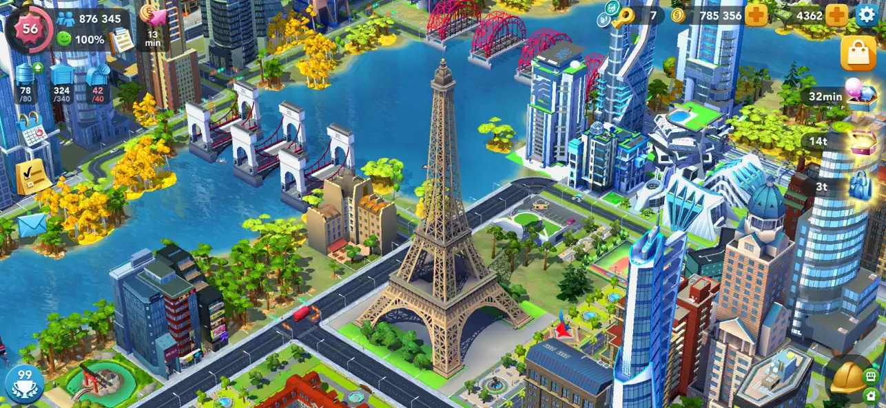 SimCity BuildIt screenshot 1