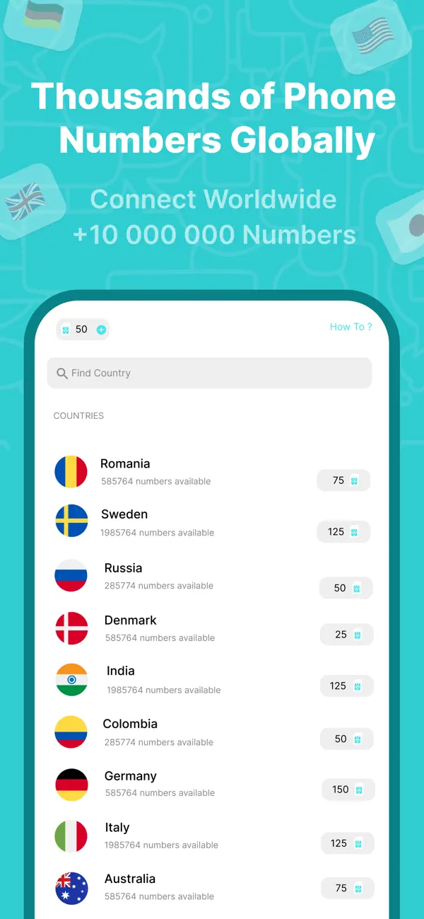 SimCode - Virtual Number SMS screenshot 3