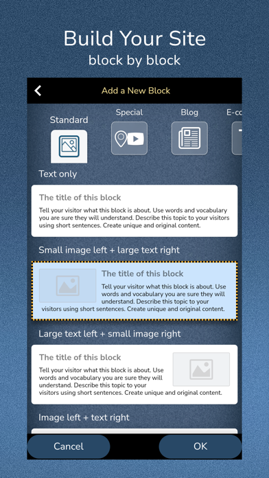 SimDif — Website Builder screenshot 2
