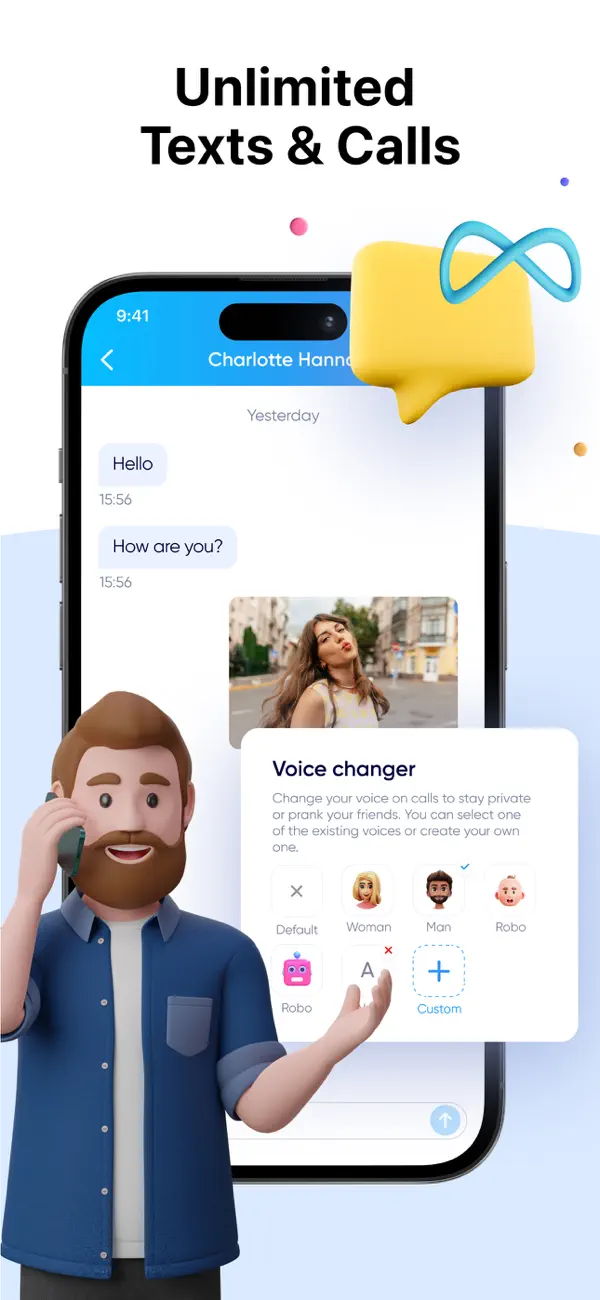 SIMless - 2nd Phone Number screenshot 4