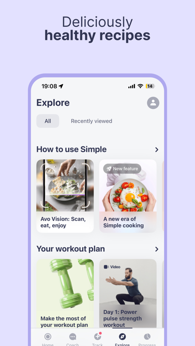 Simple: AI Weight Loss Coach screenshot 1