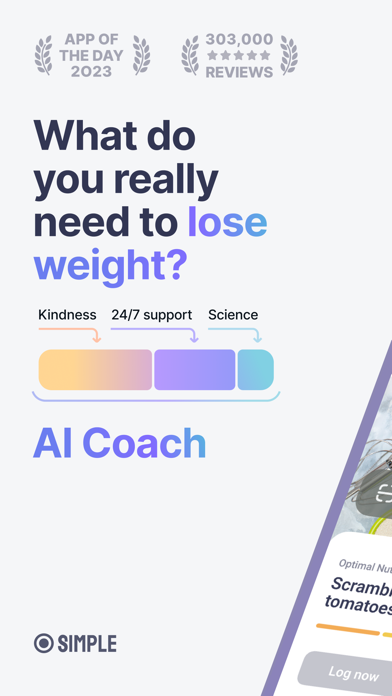 Simple: AI Weight Loss Coach screenshot 9