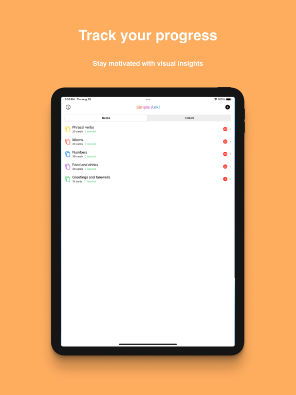 Simple Anki - Flashcard App screenshot 4