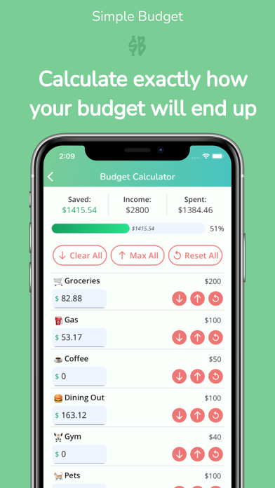 Simple Budget: Expense Tracker screenshot 1