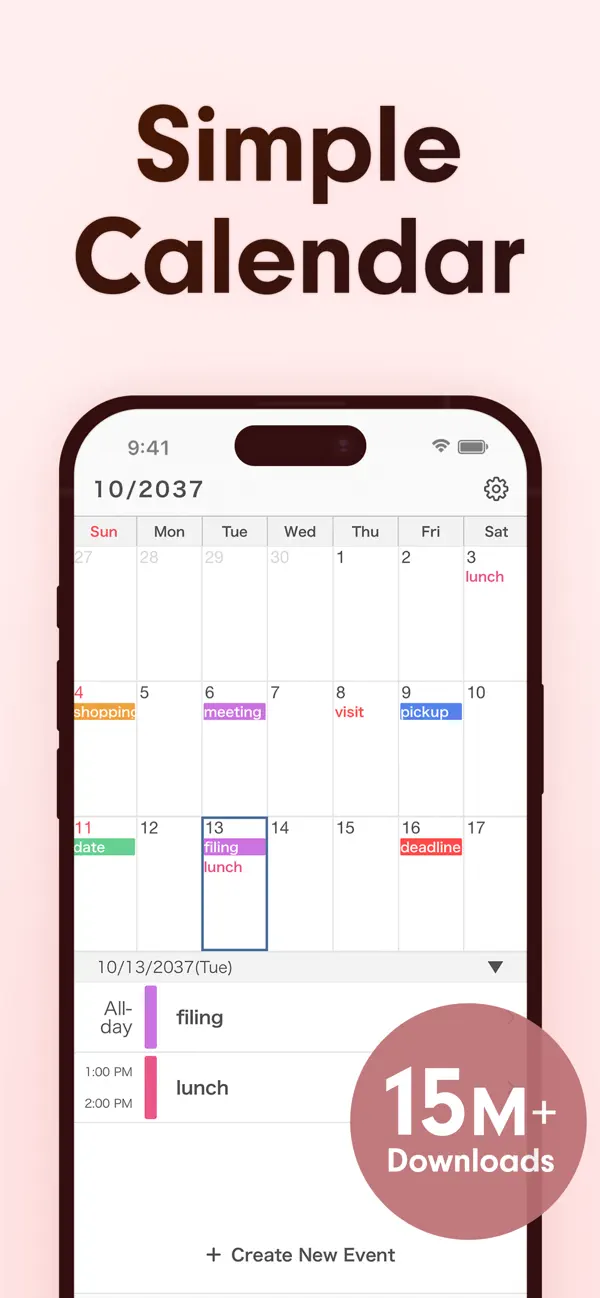 Simple Calendar: ToDo Planner screenshot 6