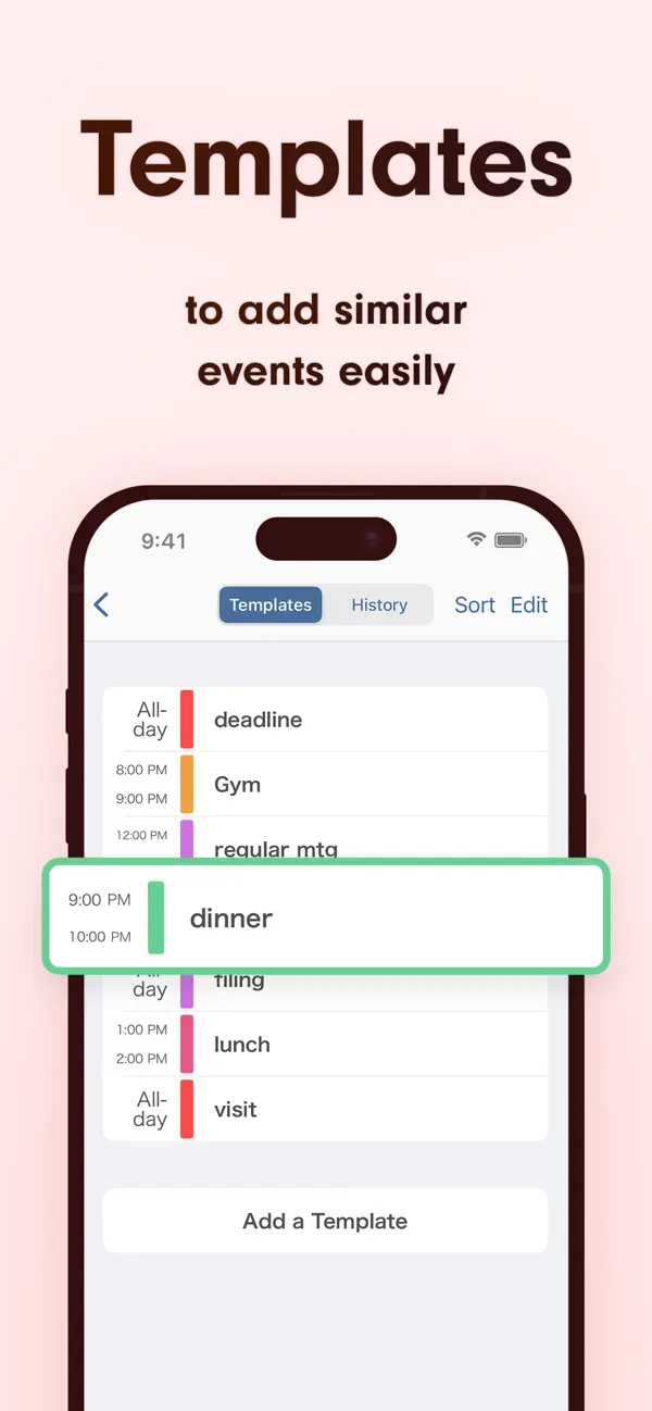 Simple Calendar: ToDo Planner screenshot 1