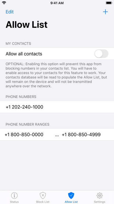 Simple Call Blocker screenshot 4