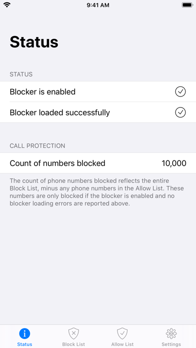 Simple Call Blocker screenshot 9