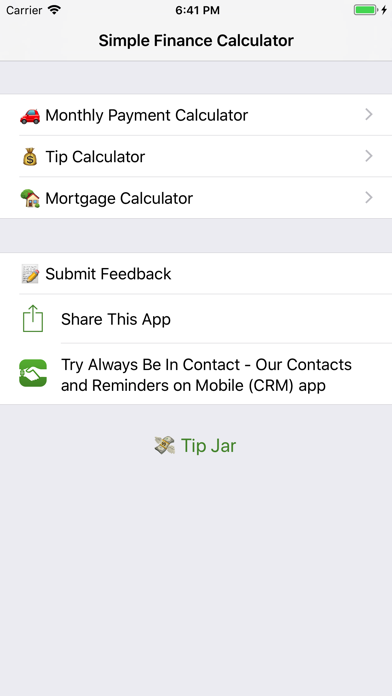 Simple Finance Calculator screenshot 4