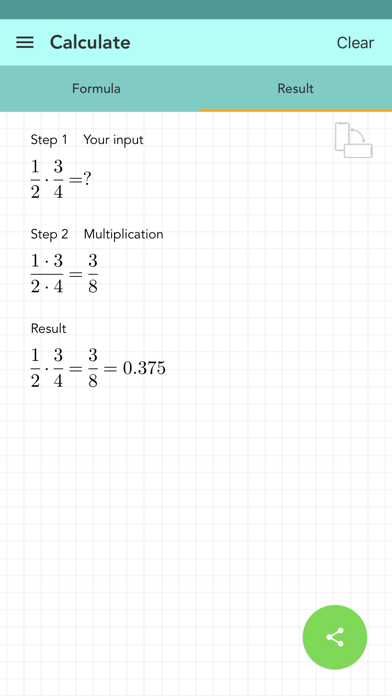 Simple Fraction Calculator screenshot 2