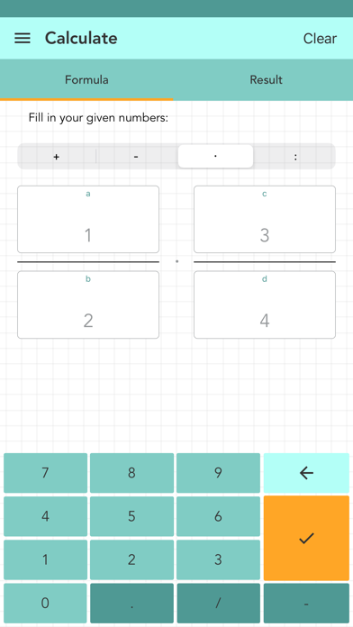 Simple Fraction Calculator screenshot 3