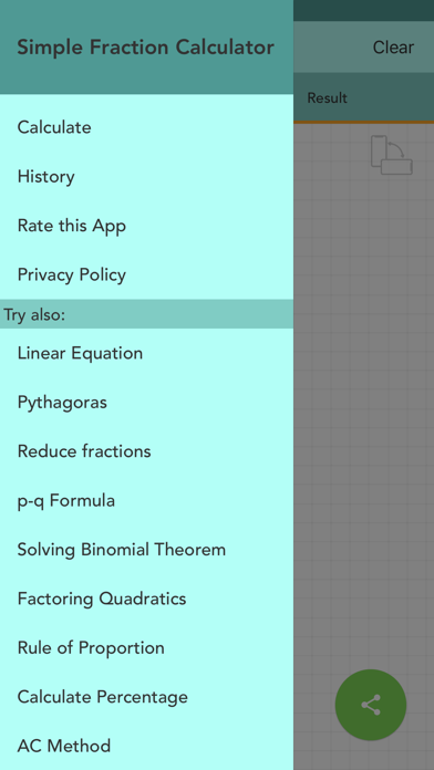 Simple Fraction Calculator screenshot 1