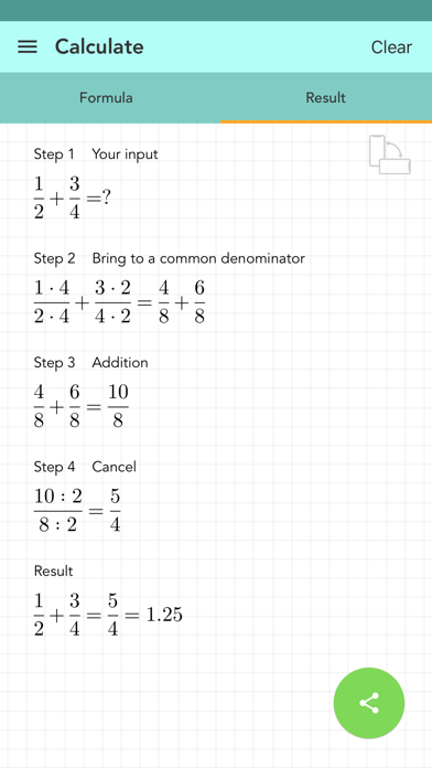 Simple Fraction Calculator screenshot 4