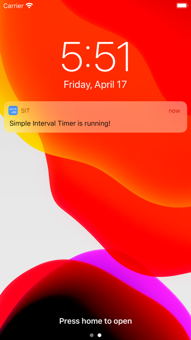 Simple Interval Timer screenshot 2