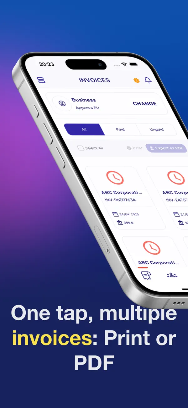 Simple Invoice Maker Generator screenshot 4