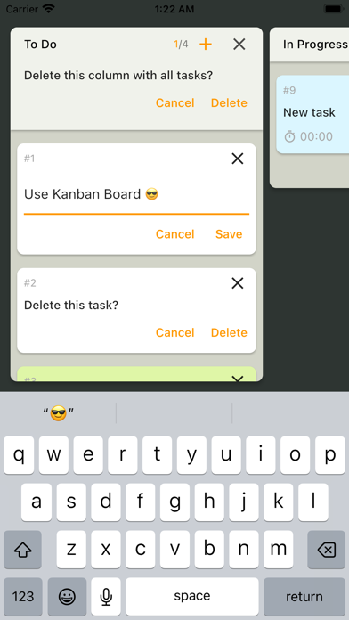 Simple Kanban Board screenshot 1