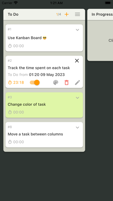 Simple Kanban Board screenshot 4