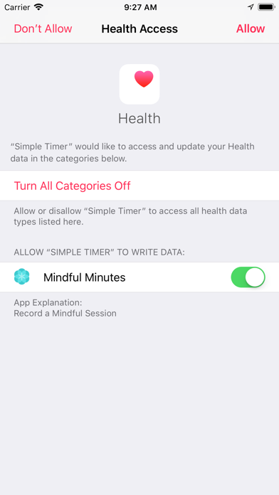 Simple Meditation Timer screenshot 1