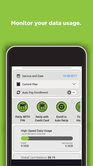 SIMPLE Mobile My Account screenshot 4