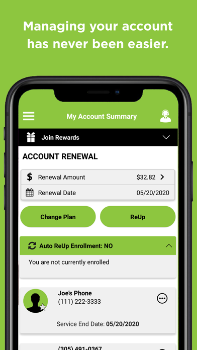 SIMPLE Mobile My Account screenshot 6