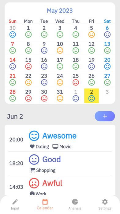 Simple Mood Log screenshot 4