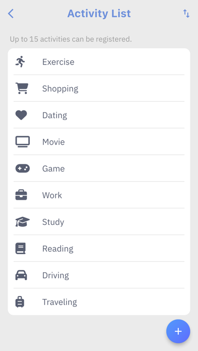 Simple Mood Log screenshot 1