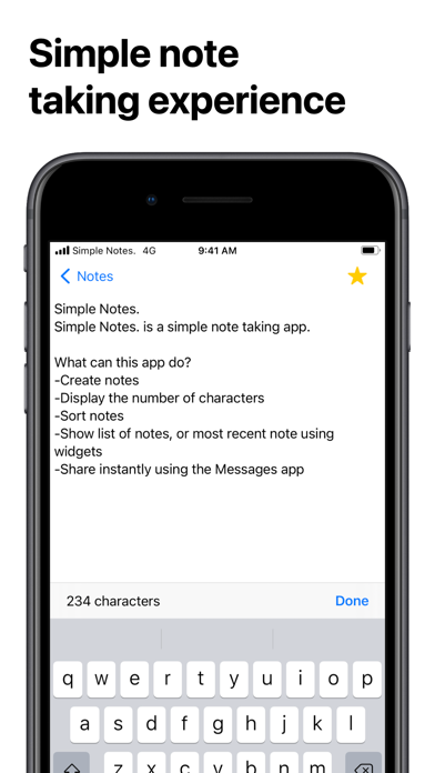 Simple Notes. screenshot 4