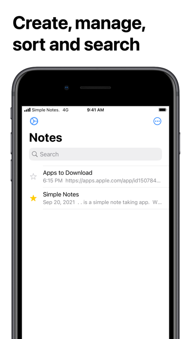 Simple Notes. screenshot 3