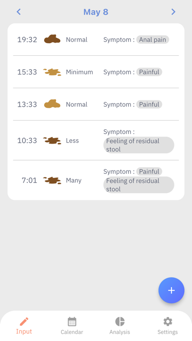 Simple Poop Tracker screenshot 2