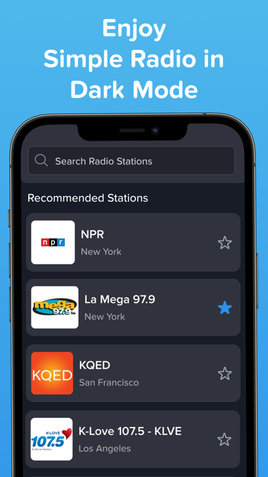 Simple Radio - FM AM Stations screenshot 2