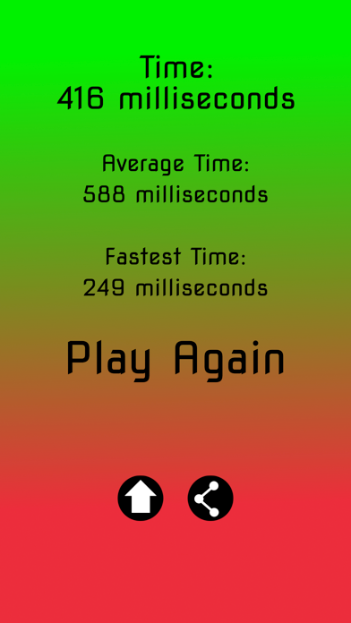 Simple Reaction Time Test screenshot 2
