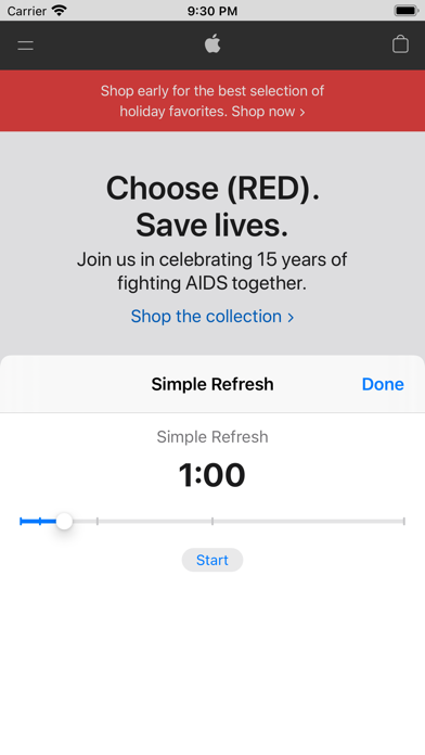 Simple Refresh for Safari screenshot 3