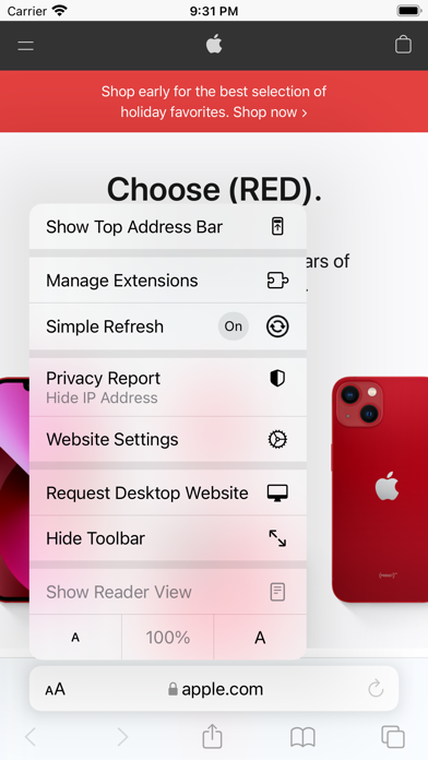Simple Refresh for Safari screenshot 2