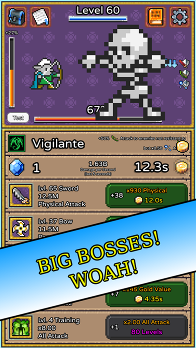 Simple RPG - Idle Tap Tapper! screenshot 4