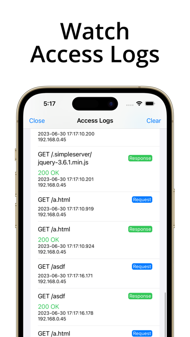 Simple Server: HTTP Server screenshot 2