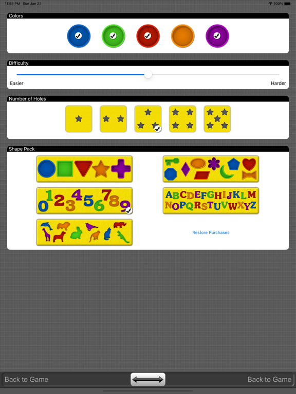Simple Shape Sort screenshot 7